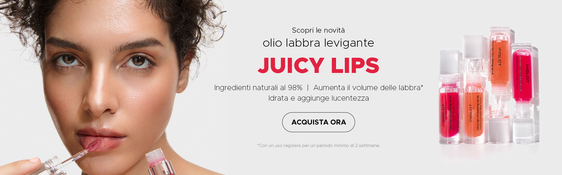 JUICY LIPS olio labbra levigante